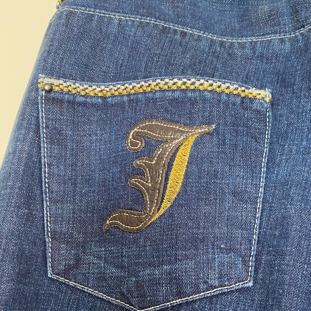 Roberto Cavalli Navy Bootcut Jeans - Picture 8 of 16